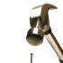 Hammering in nail_white