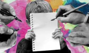 Boy-holding-notepad