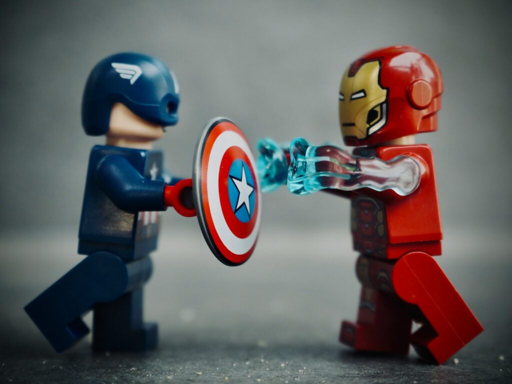 two fighting lego poppets - mateusz-waclawek-t2b2svMf8ek-unsplash