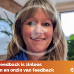 Feedback is zinloos