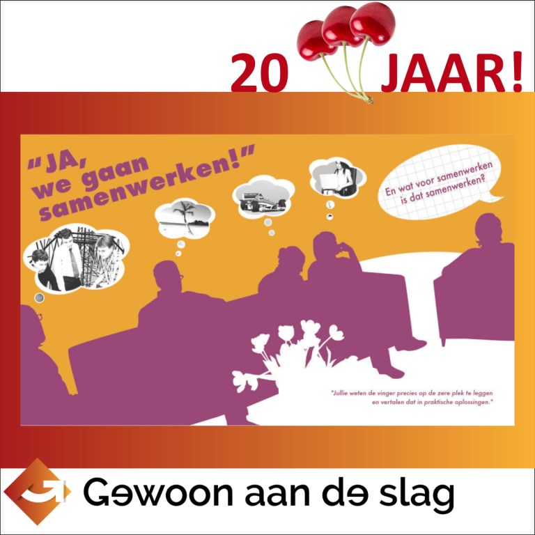 de oprichters - Polaroid 20 jaar GADS