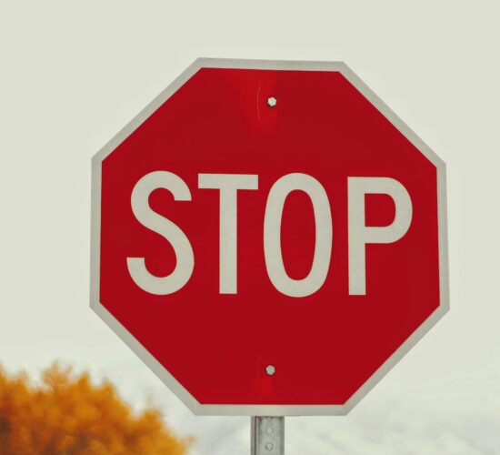 Stop bord