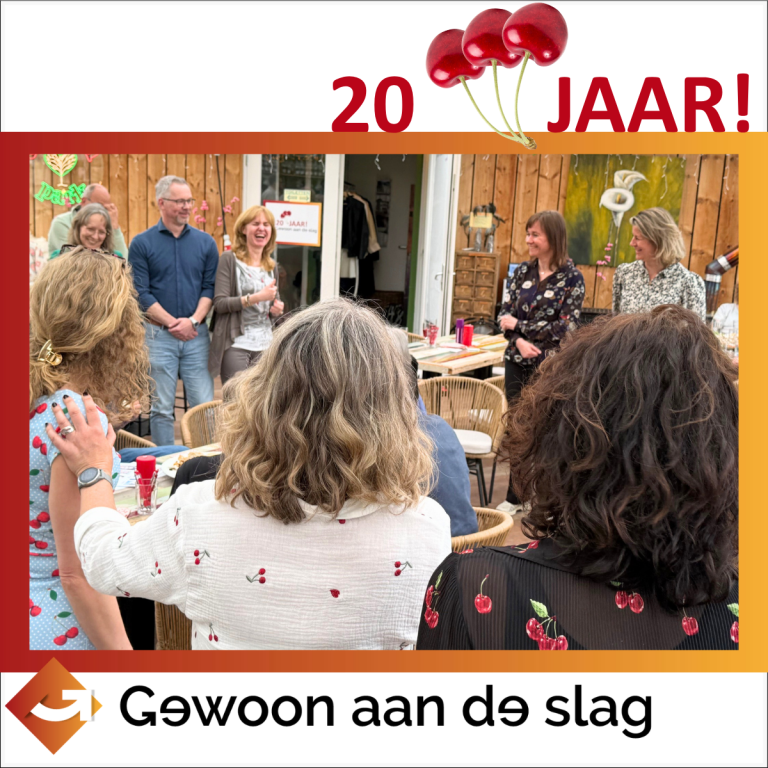 20 jaar samenwerken feest - Polaroid 20 jaar GADS