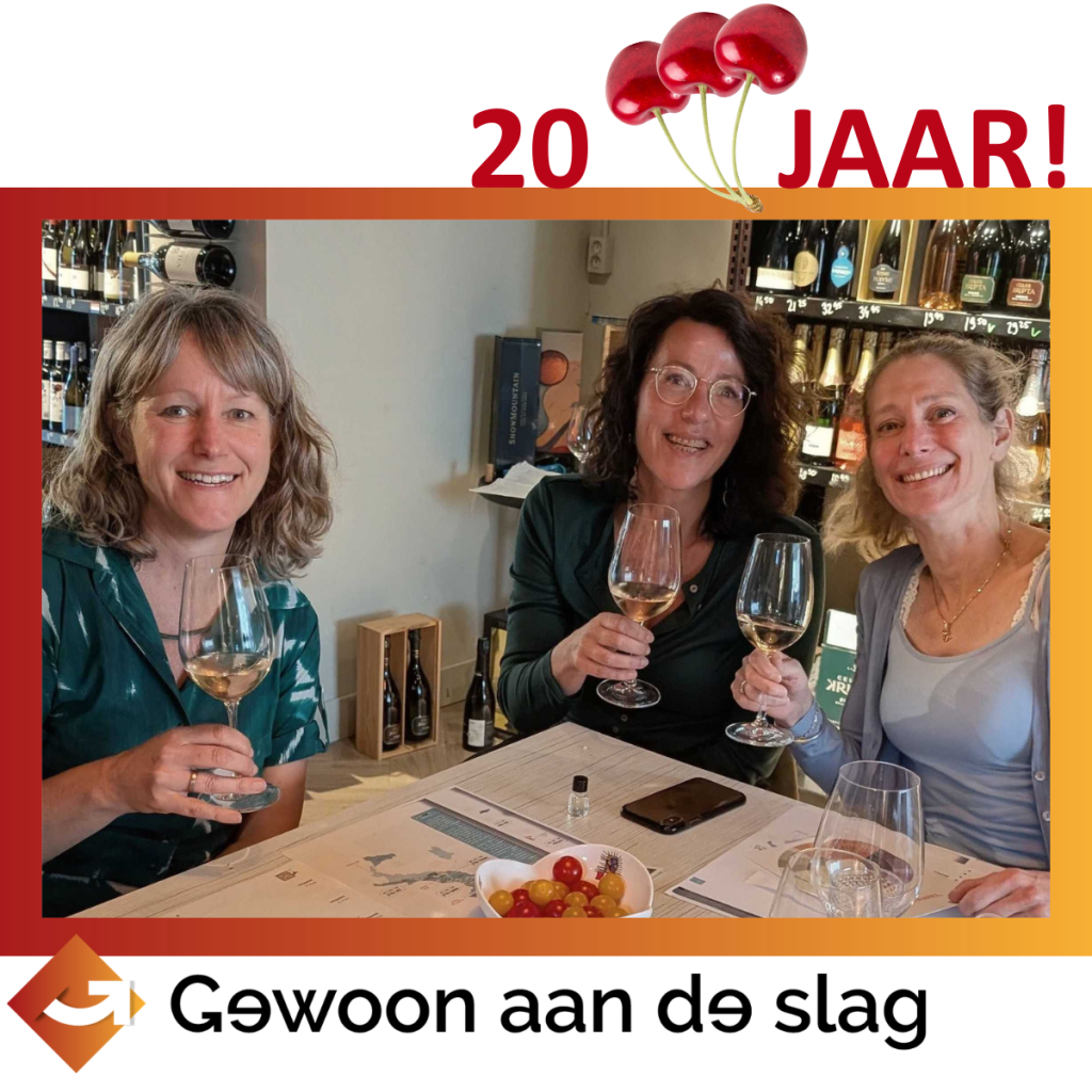 Proost bij Wijnbrigade Polaroid 20 jaar GADS